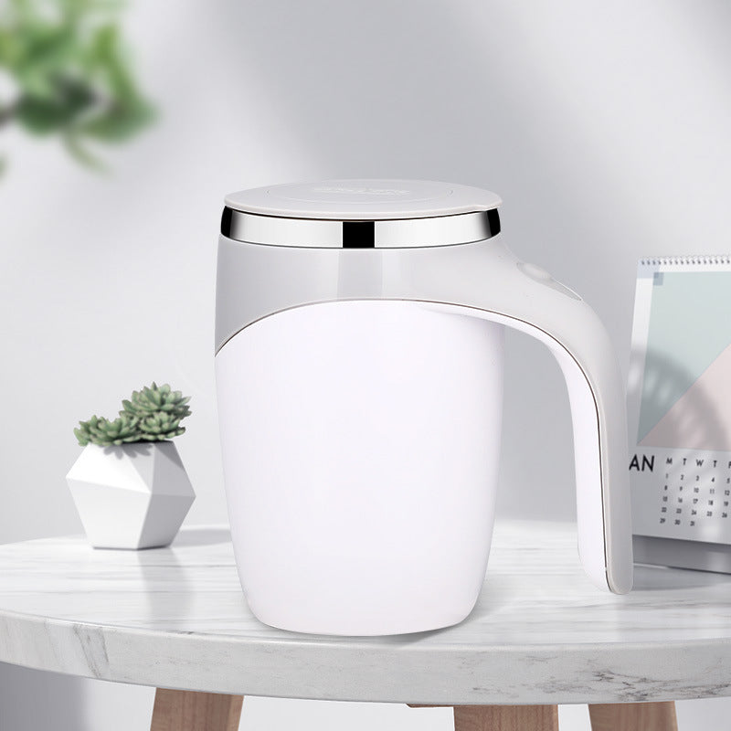 Elektrisk Självrörande Kaffekopp – Perfekt för Latte & Te
