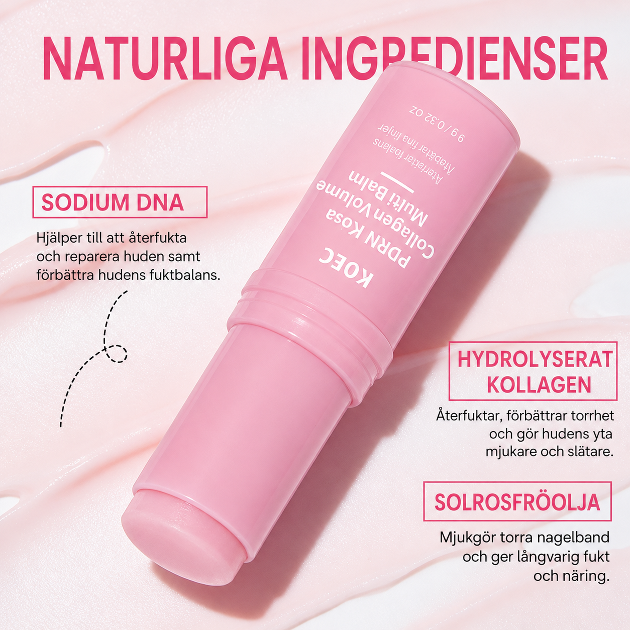 Kollagen Multi Balm för Ansikte & Läppar