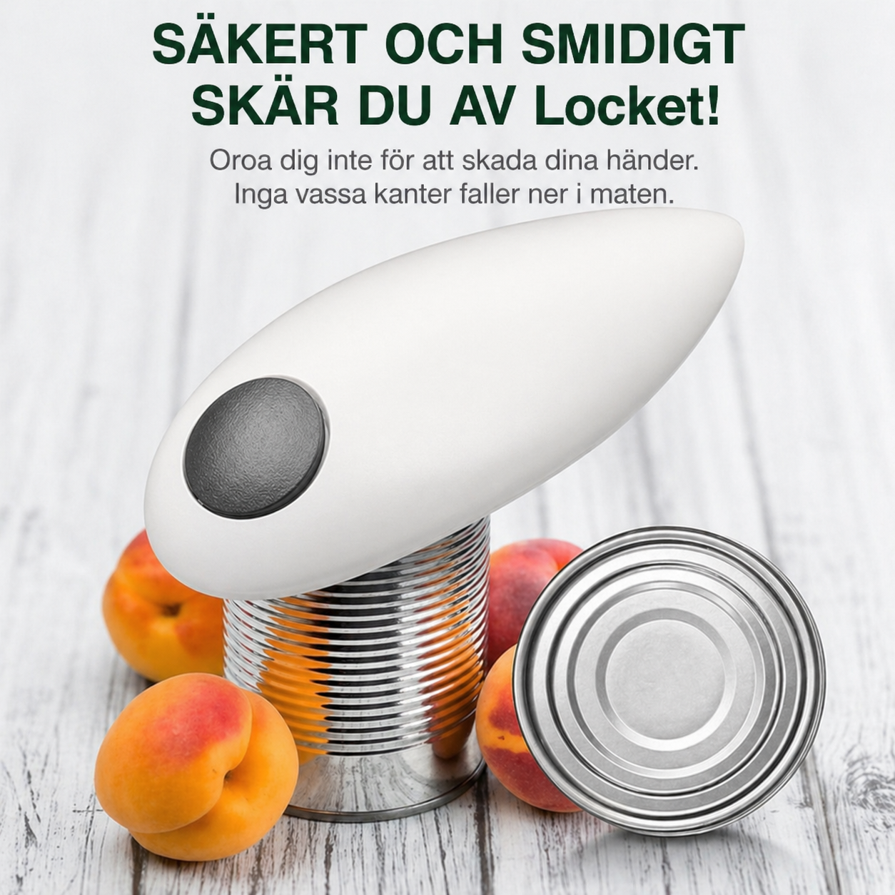 Elektrisk konservöppnare – automatisk burk- och flasköppnare för kök